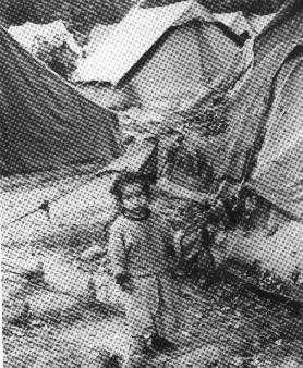 The refugee camps at Jammu.